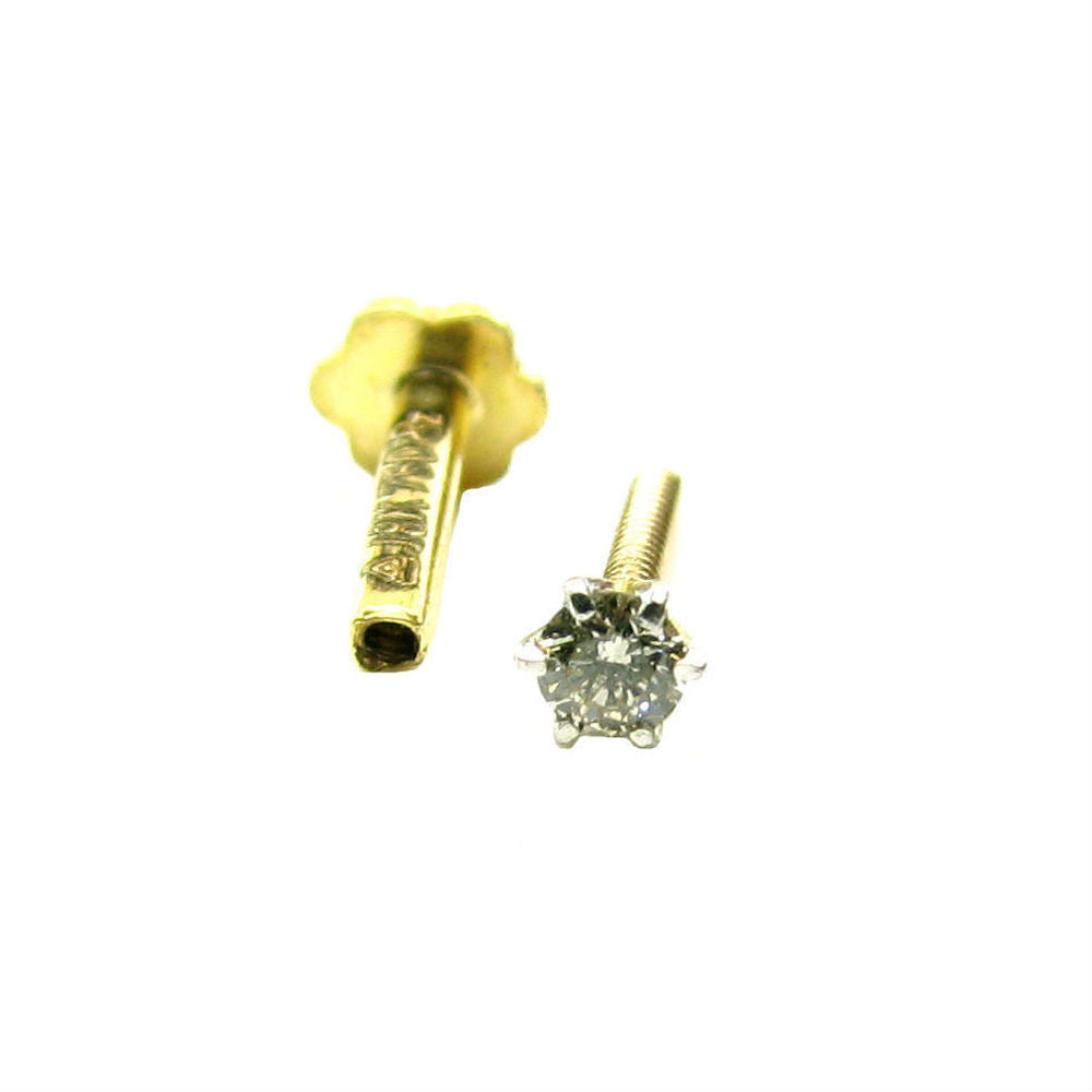 Mini Climber Black Diamond 14K Gold Nose Ring – FreshTrends