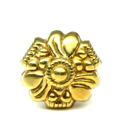 Fashion brass nose stud 18g