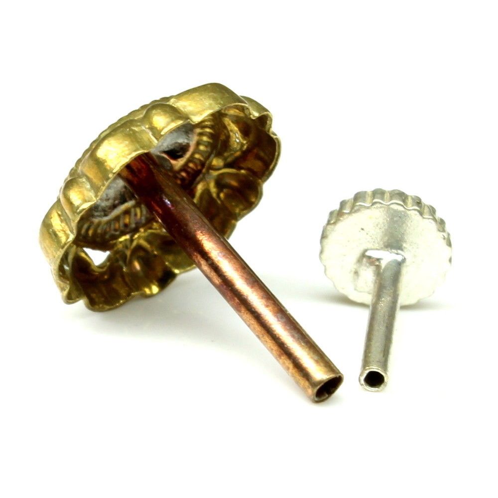Nose Stud Antique gold finish Push Pin