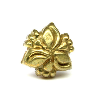 Antique gold finish fashion nose stud