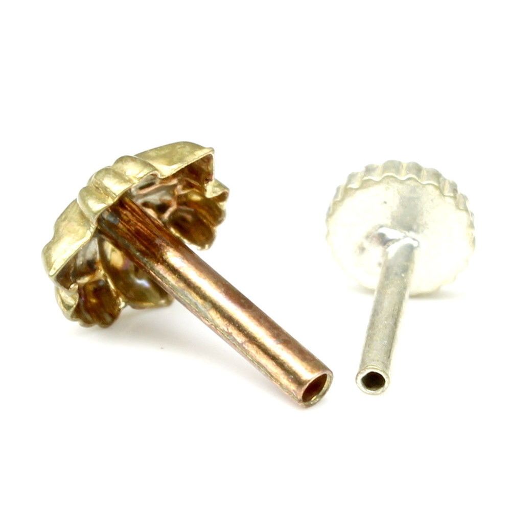 Antique gold finish fashion nose stud