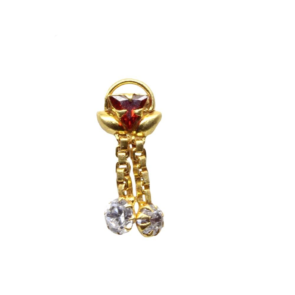 indian-nose-ring-blue-white-cz-studded-gold-plated-corkscrew-piercing-nose-stud-9952