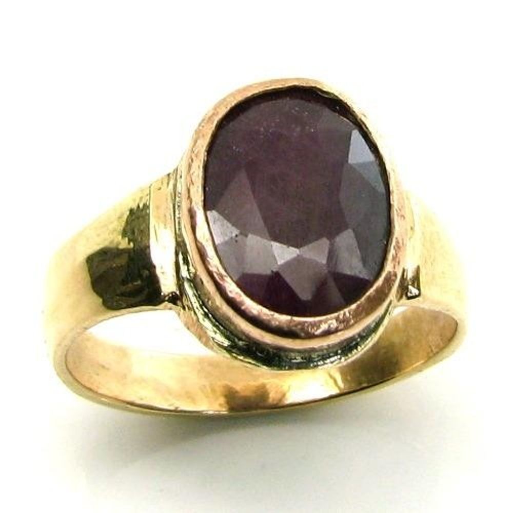 Rashi-Ratna-Copper-Ring-Ruby-(Manik)-Gem-Birthstone