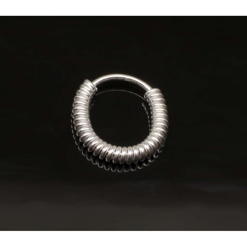 Sterling Silver nose ring flexible Spring Wire Nose ring