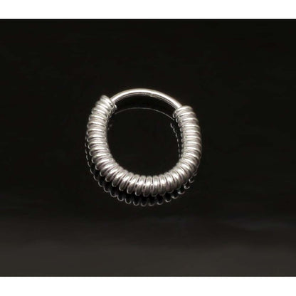 Sterling Silver nose ring flexible Spring Wire Nose ring