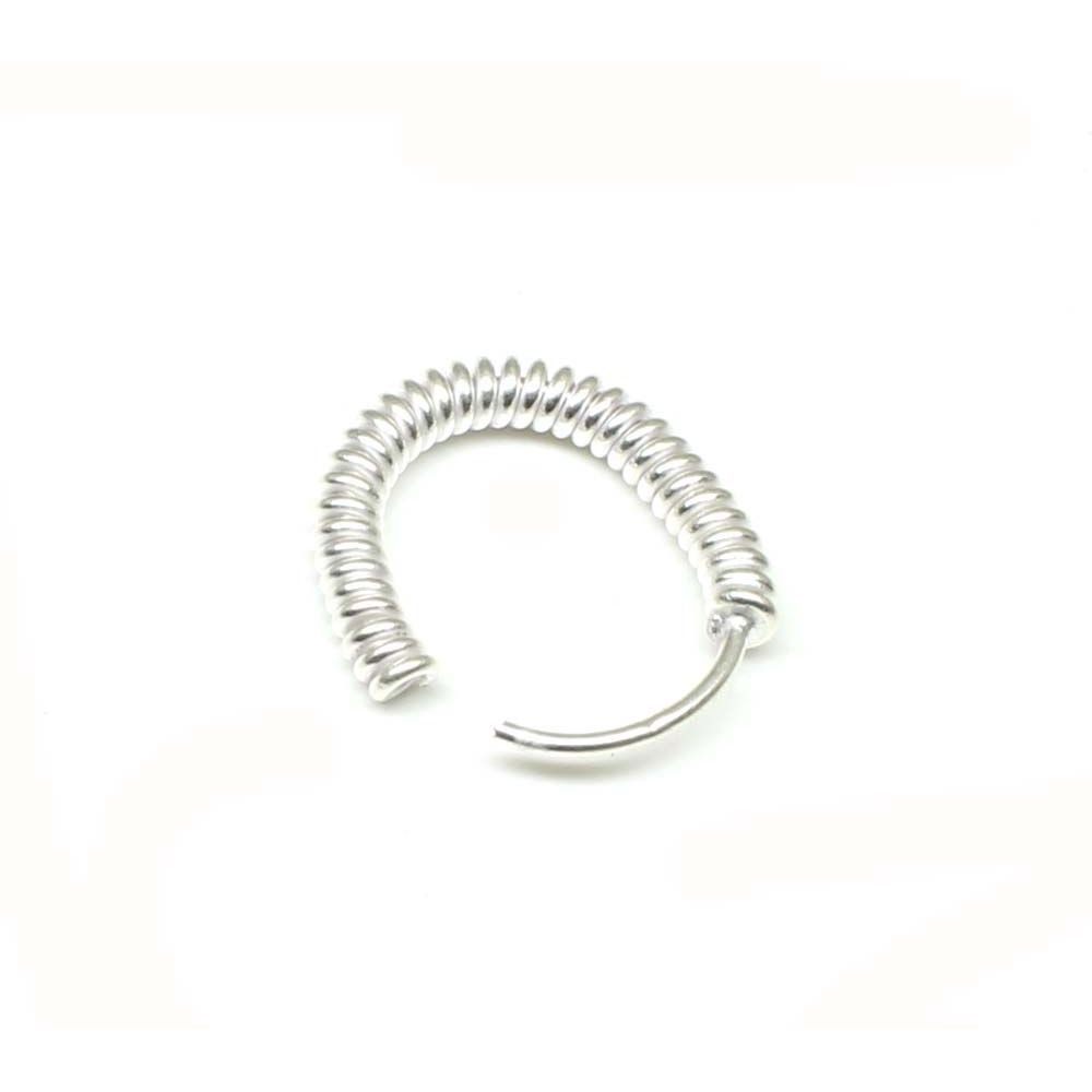 Sterling Silver nose ring flexible Spring Wire Nose ring