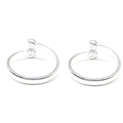 925 Real Sterling Silver Toe Rings