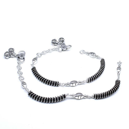 Sterling Silver Kids Ankle chain Bracelet 5.7"