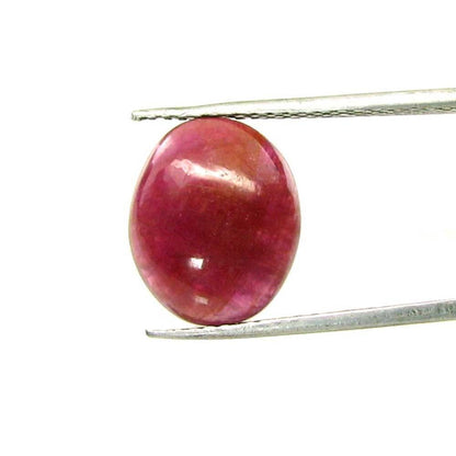 5.5Ct Natural Ruby Oval Shape Cabochone Gemstone