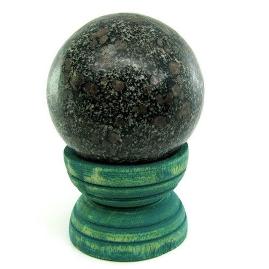 1745CT-66MM-NATURAL-RUBY-SPINAL-IN-MATRIX-CRYSTAL-BALL-HEALING-+-STAND