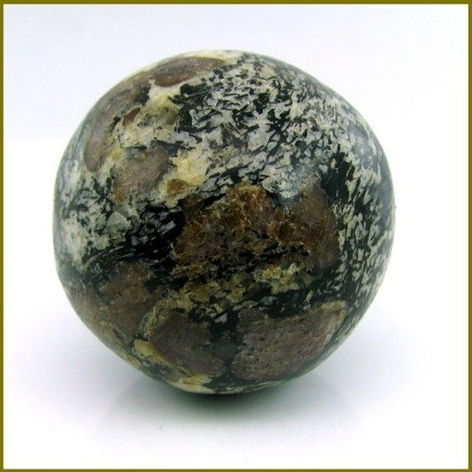 600Ct-43mm-Natural-Ruby-Spinal-In-Matrix-Crystal-Ball-Healing-+-Stand