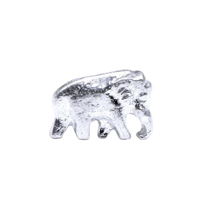 Pure Silver Elephant Lucky Gajraj chandi ka Hathy Lal kitab remedy solid inside