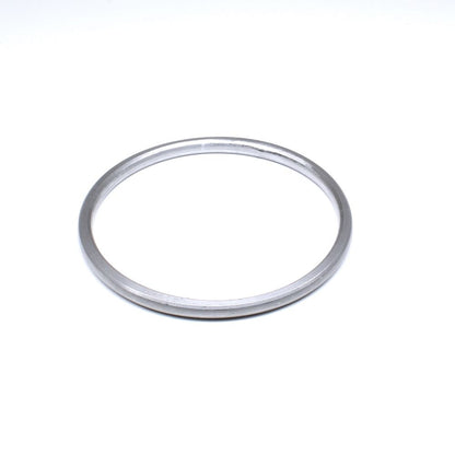 Jointless Pure iron unisex Bangle bracelet shani kada 4.5mm wide