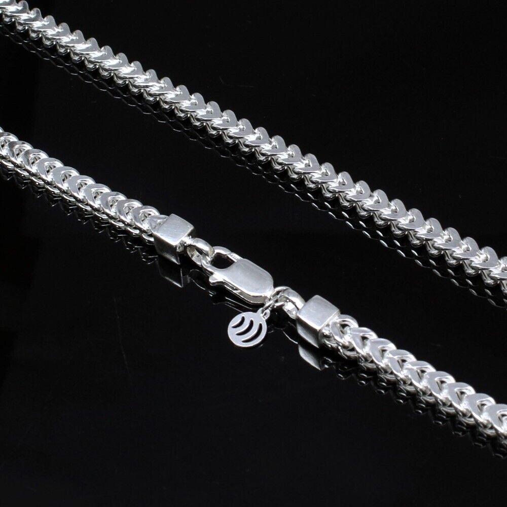 Hollow link 925 Sterling Silver Link Design Chain Neck Chain 24"