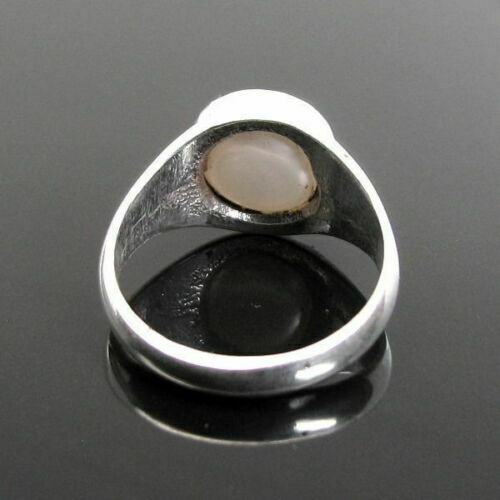 Silver Ring Moti Peal for Astrology