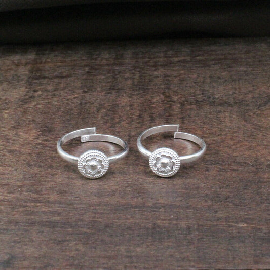 Sterling Silver Toe Rings Handmade bichia