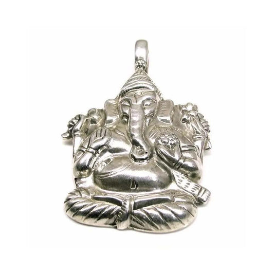 Lord Ganesha 925 Sterling Silver Pendant