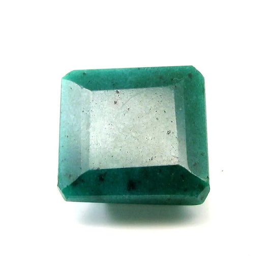 Huge 124.5Ct Natural Brazilian Green Quartz Gemstone in Emerald Color Square