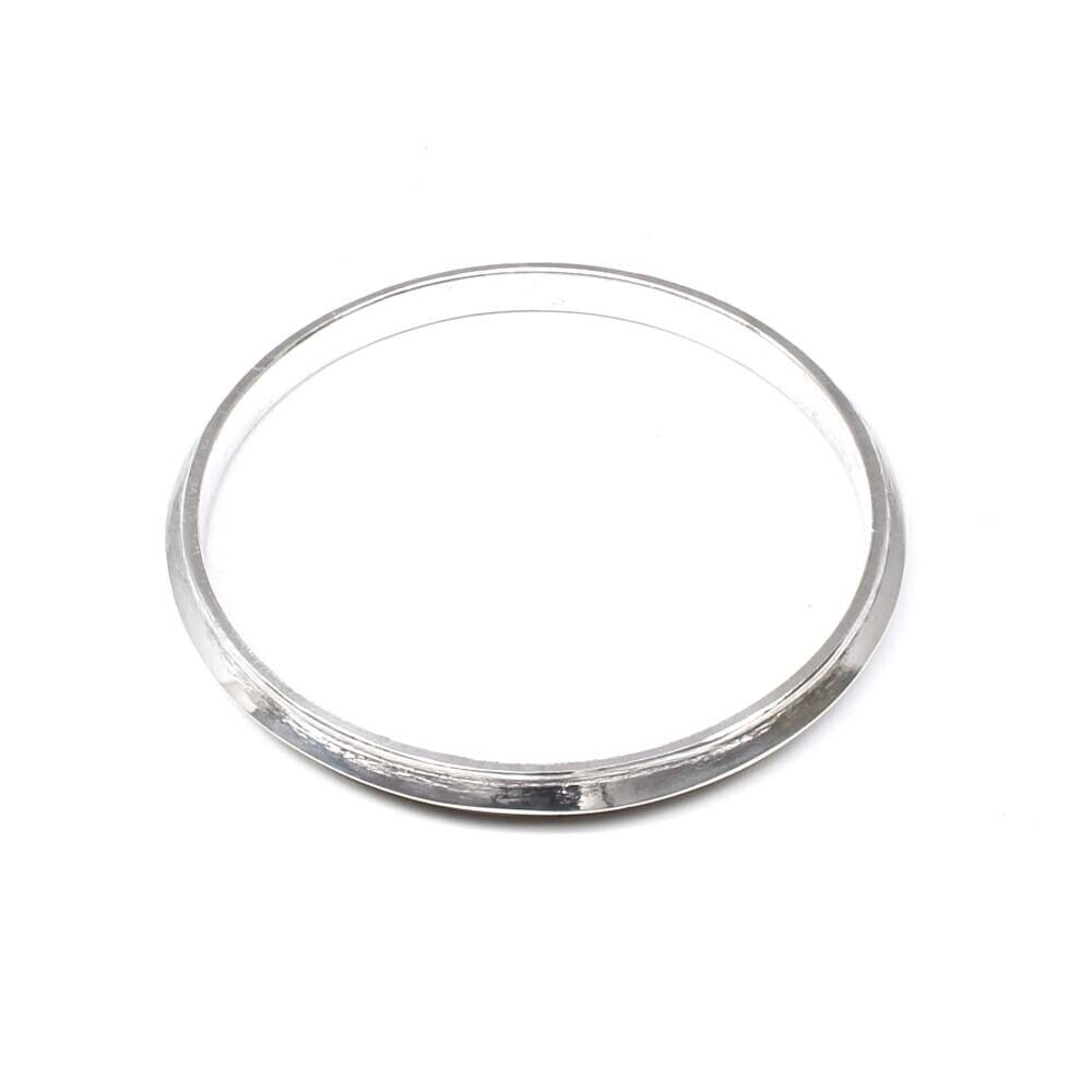 Jointless on sale silver ring