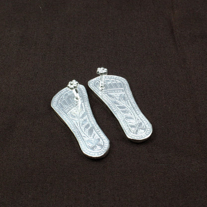 Real Silver Laxmi Charan Paduka religious gift and remedy