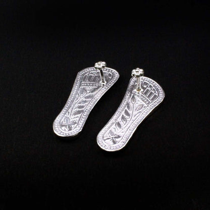 Real Silver Laxmi Charan Paduka religious gift and remedy