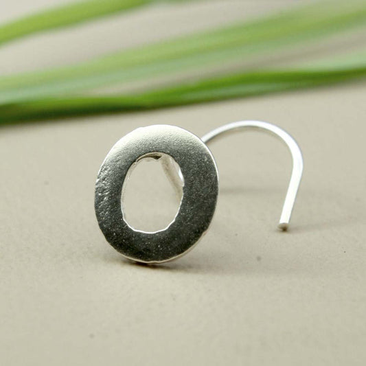 Real Sterling Silver Nose Ring 