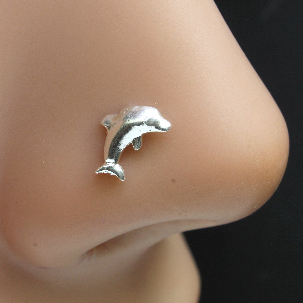 Buy Sterling Silver Dolphin Earrings on Lever, Dolphin Earrings, Silver  Dolphin Earrings Online in India - Etsy