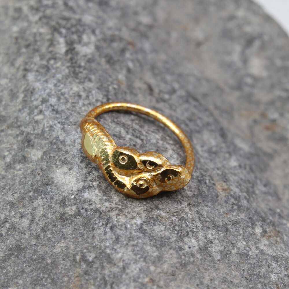 Traditional gold plated small nose ring