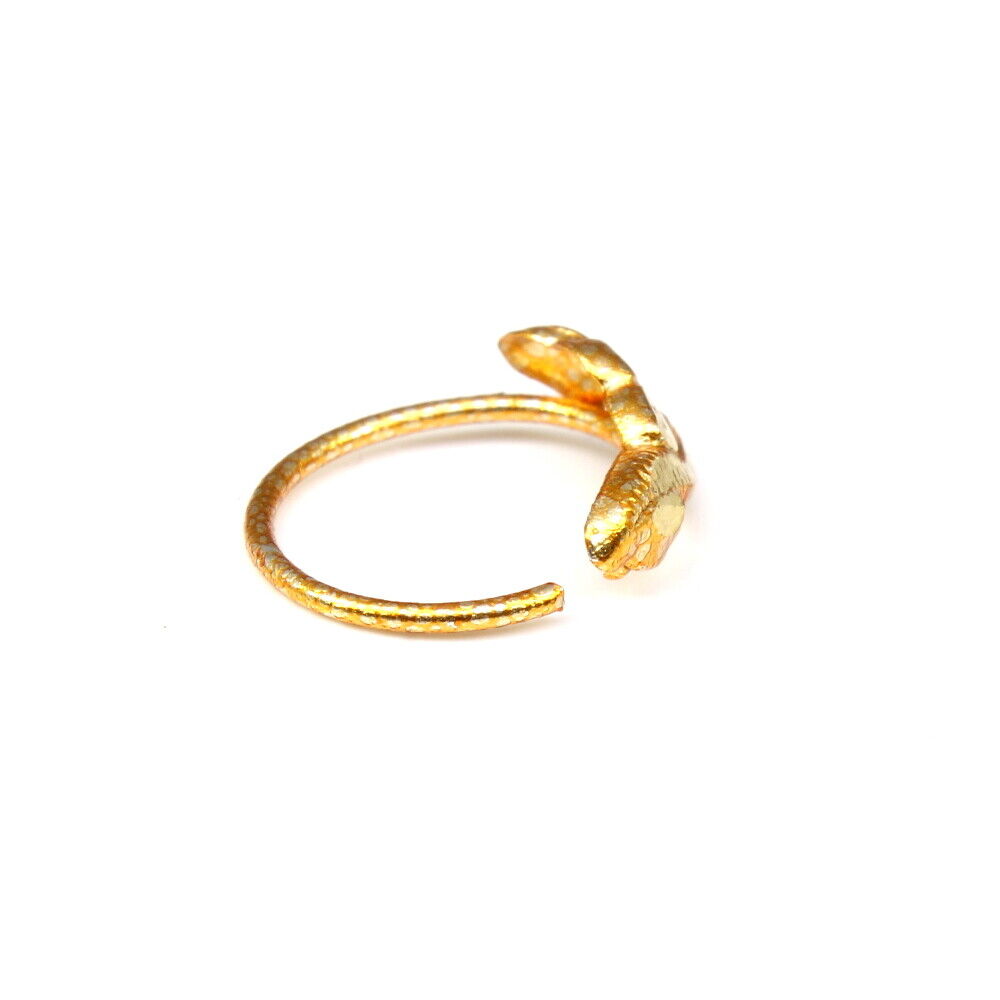 Traditional gold plated small nose ring