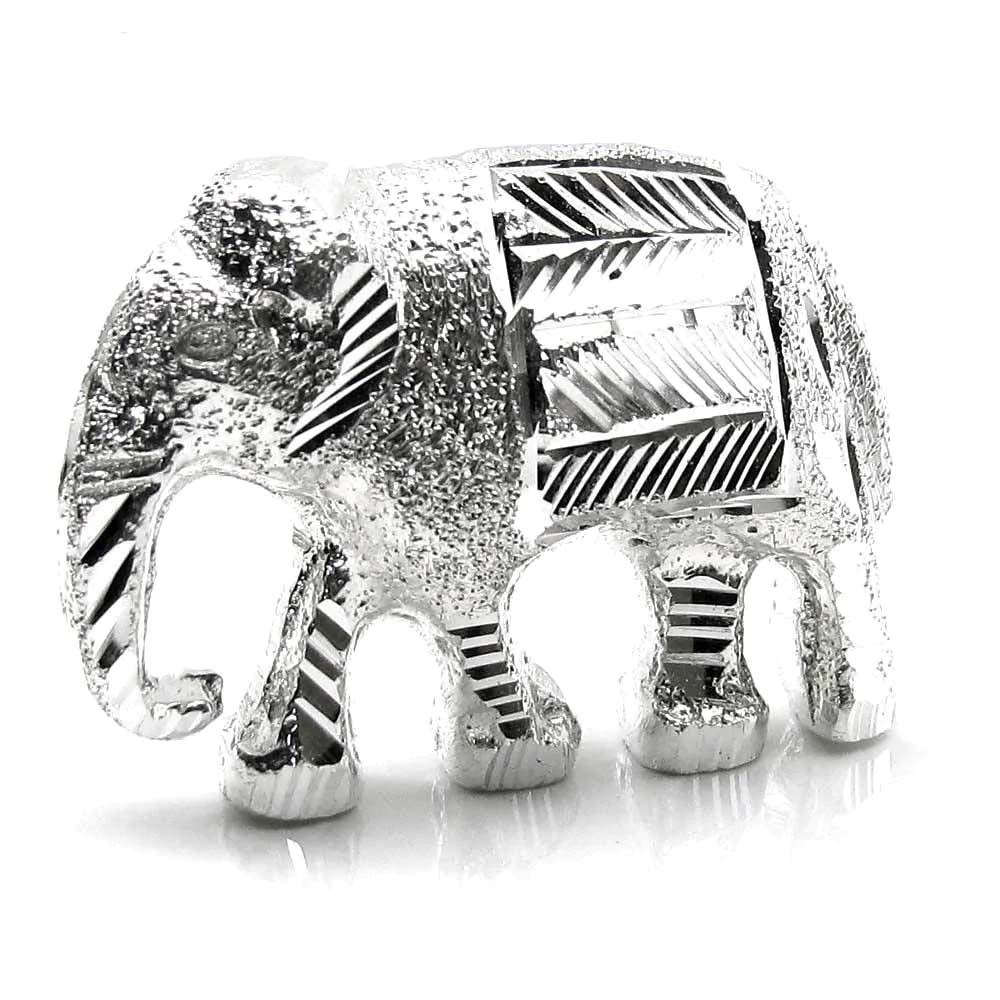 Pure Silver solid Elephant chandi ka Hathi Lal kitab remedy and astrology