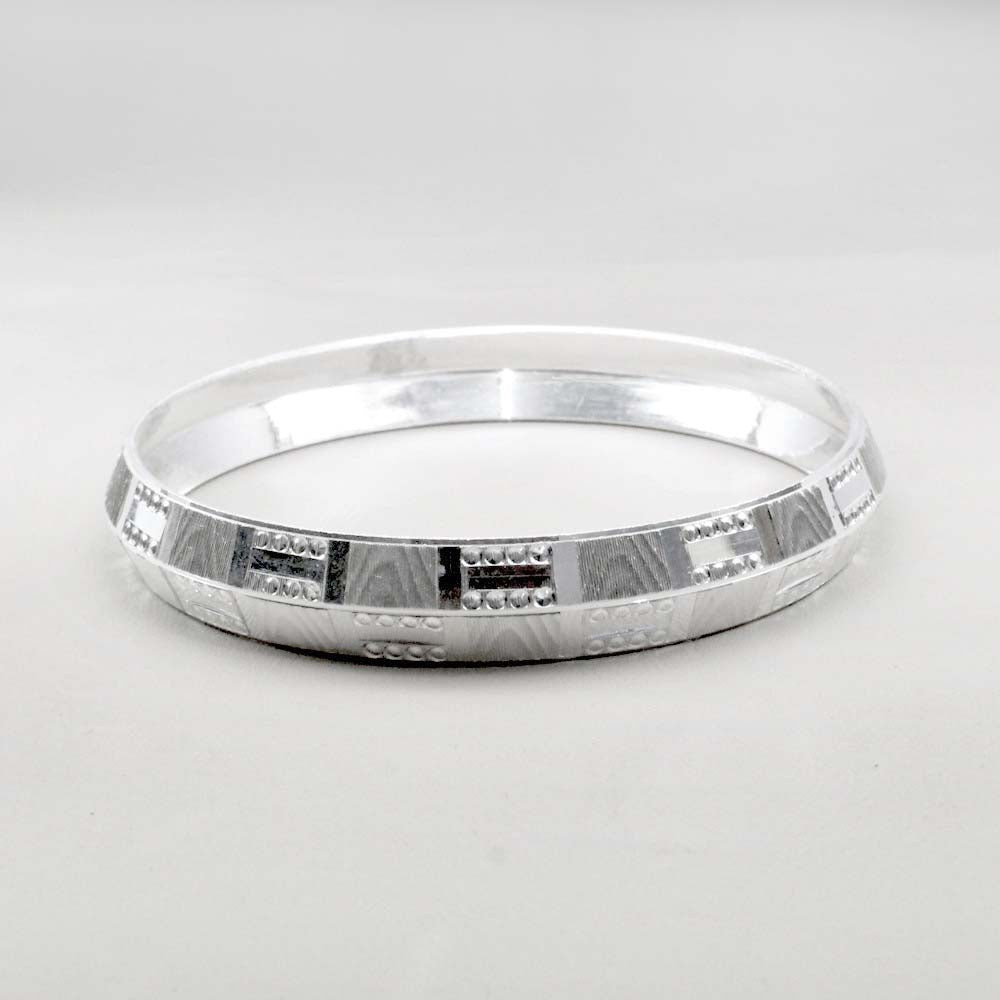 Real Sterling Silver Men's Bangle pure silver Bracelet