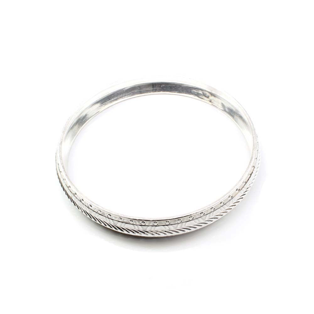 Sterling Silver Men's Kada Bangle