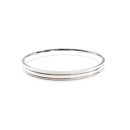 Indian Real Sterling Silver Men's Bangle pure silver Bracelet - 7 CM