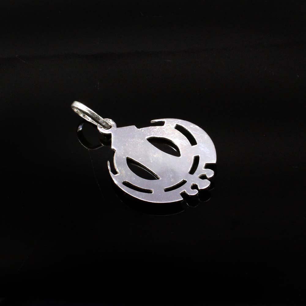 925 Sterling Silver pure Sikh symbol Khanda Sahib sardar Pendant