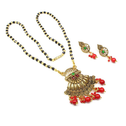 Gold Plated Mangalsutra set gift for wife