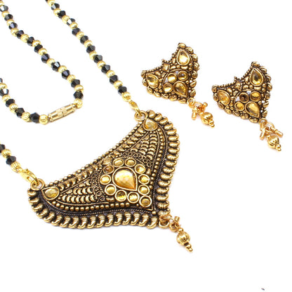 Gold Plated Necklace set gift for wife