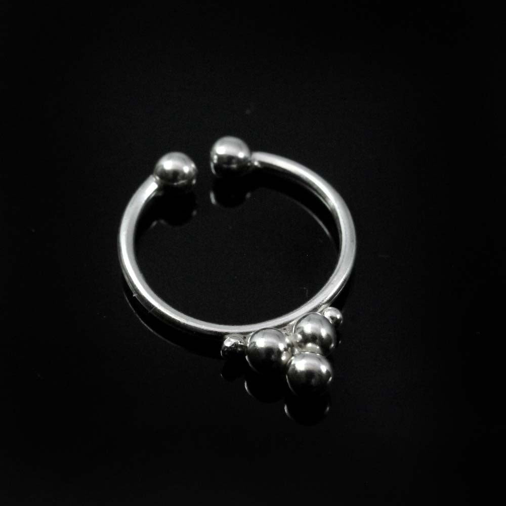 Trendy Fashion Sterling Silver Nose Ring 