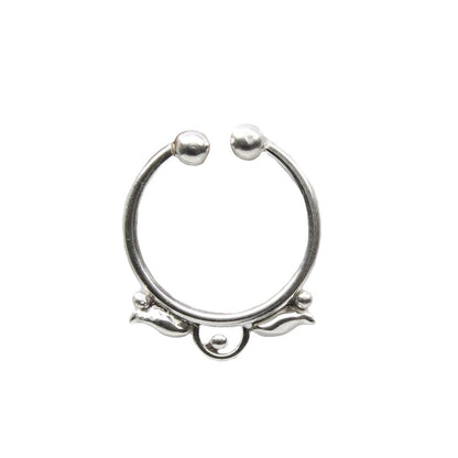 Trendy Fashion Sterling Silver Nose Ring