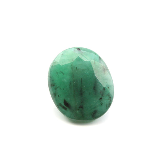 4.2Ct Natural Green Emerald (Panna) Oval Cut Gemstone