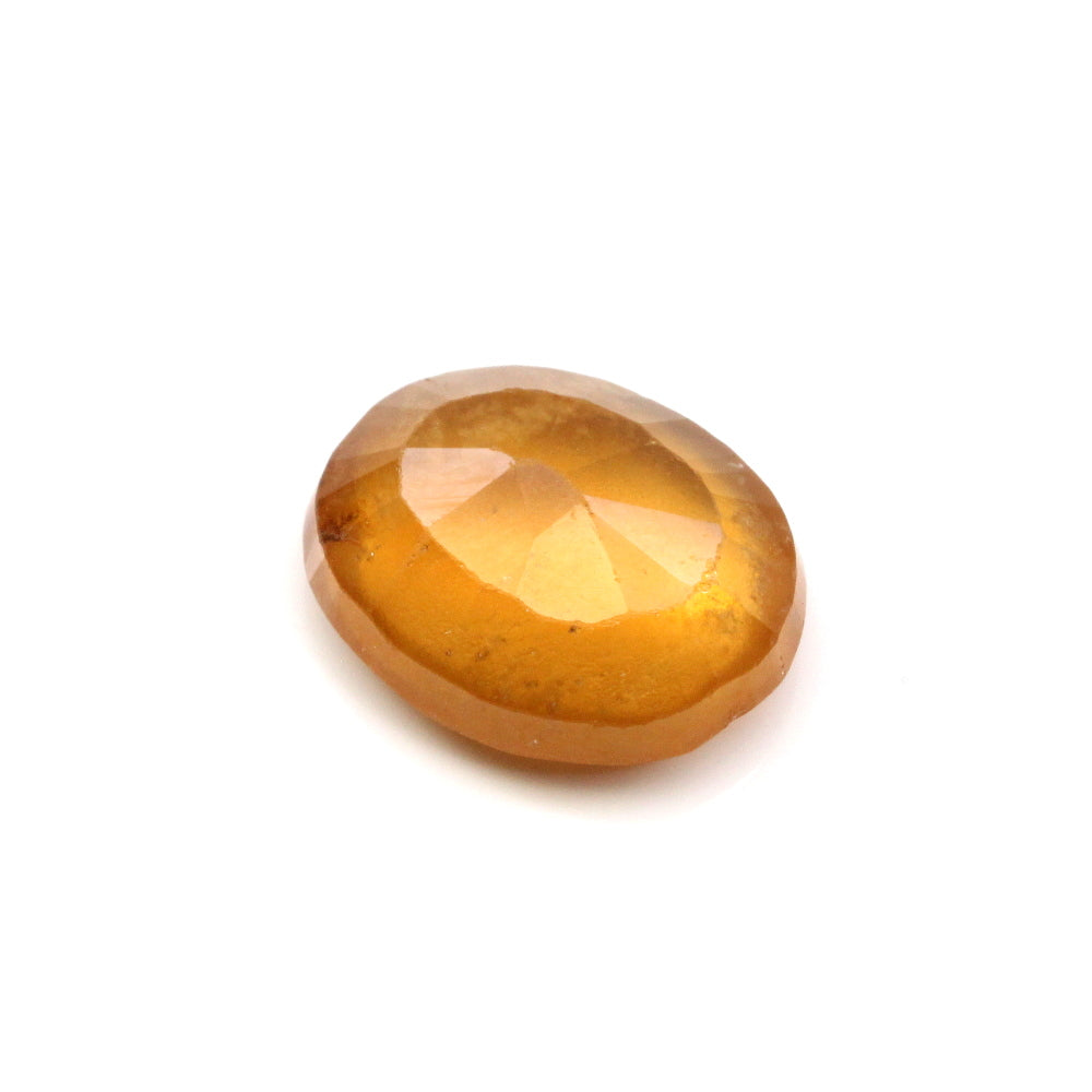 3.95Ct Natural Gomedh Hessonite Oval Cut Rashi Gemstone