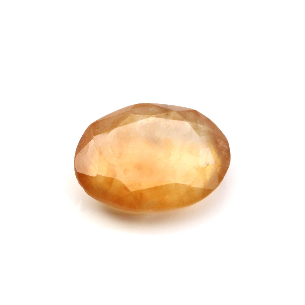 3.70Ct Natural Gomedh Hessonite Oval Cut Rashi Gemstone