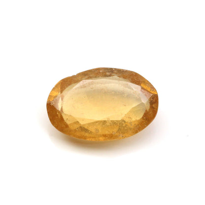 3.20Ct Natural Gomedh Hessonite Oval Cut Rashi Gemstone