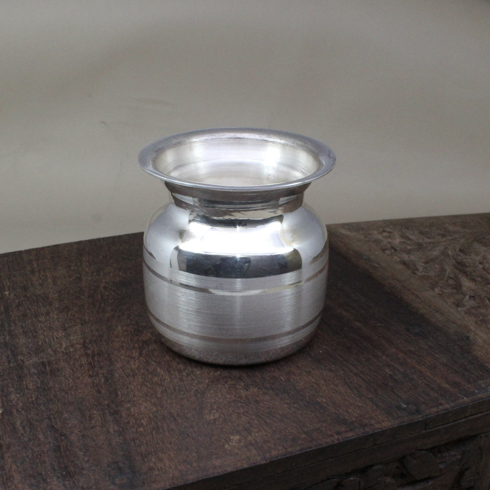 925 Silver Vessel Pooja Kalash Chadi ka lota Red Book Remedies