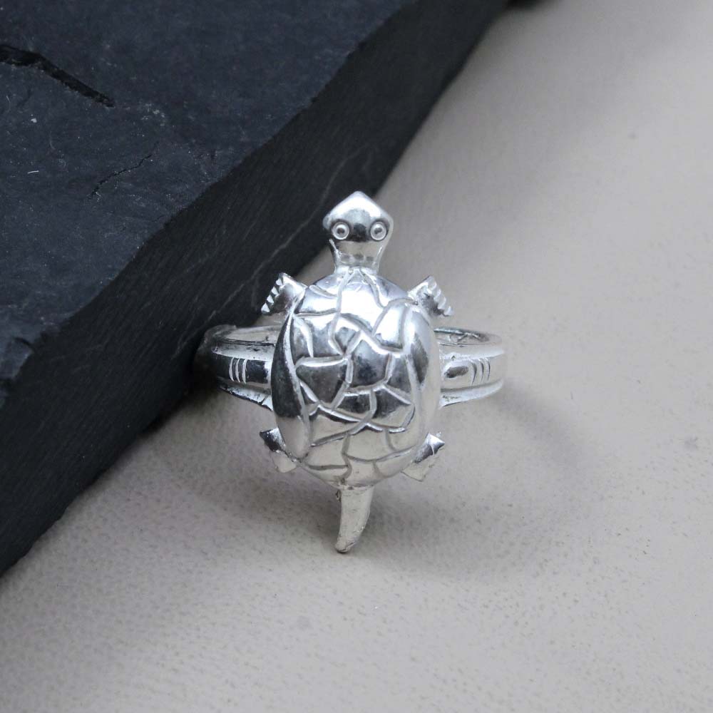 Turtle 925 Sterling Solid Silver Unisex tortoise Ring