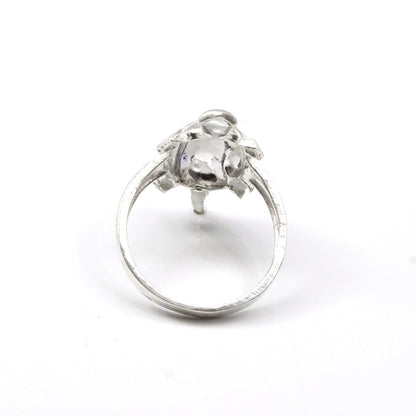 Turtle 925 Sterling Solid Silver Unisex tortoise Ring