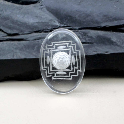 Natural Crystal Healing Chakra God Symbol Gemstone For Pendant