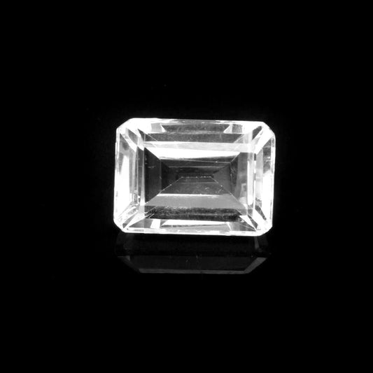 46.4Ct Natural Clear Crystal Quartz Rectangle Fine Gemstone