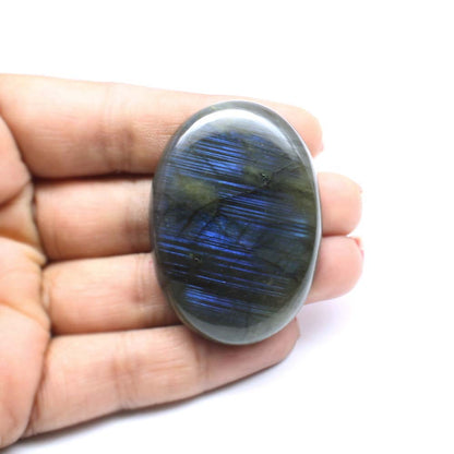 Color Play 142.2Ct Large Natural Labradorite Oval Cabochon Gemstone