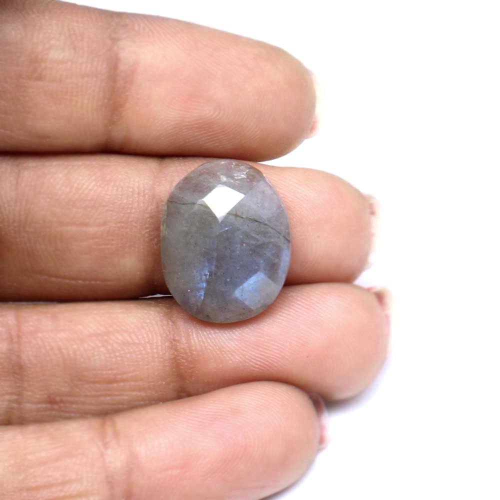 Color Play 8.3Ct Natural Labradorite Fancy Checker Gemstone