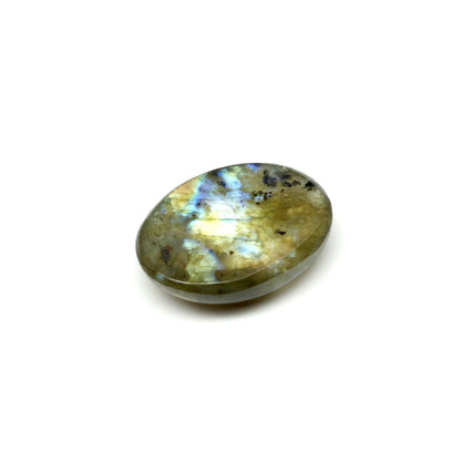 Top Fire Play of Colors 19Ct Natural Labradorite Oval Cabochon Gemstone